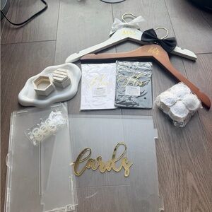 Wedding Detail and Accessories Set